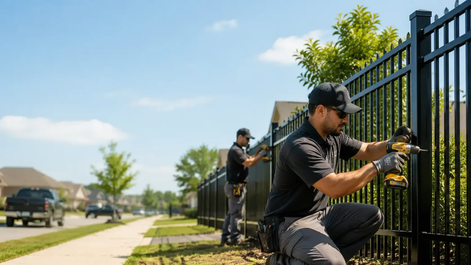Metal Fence Installation in Souris, ND